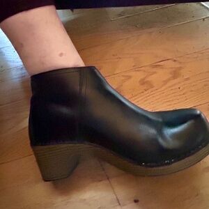 Black clogs